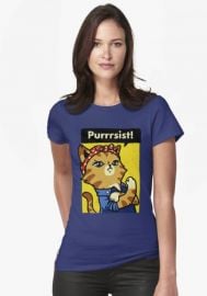 Purrrsist! T-Shirt from Redbubble at Redbubble