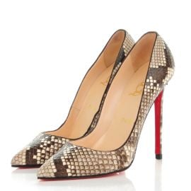 Python Pigalle Pumps by Christian Louboutin at Christian Louboutin