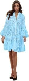 Qingyiyuan Womenx27s Long Sleeve V-Neck Loose Casual Flowing Solid Color Short Dresses at Womens Clothing store at Amazon