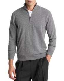 Quarter Zip Cashmere Sweater at Bloomingdales