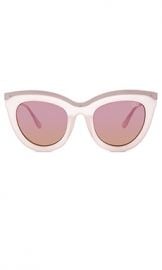 Quay Eclipse Sunglasses in Pink from Revolve com at Revolve