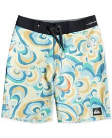 Quiksilver Boys Highline Voodoo Stretch Abstract-Print 18 at Macys