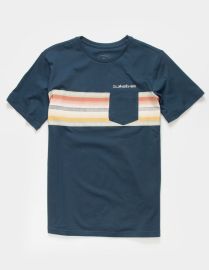 Quiksilver El Ray Stripe Boys Tee at Tillys