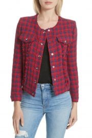 Quilombre Houndstooth Tweed Jacket at Nordstrom Rack