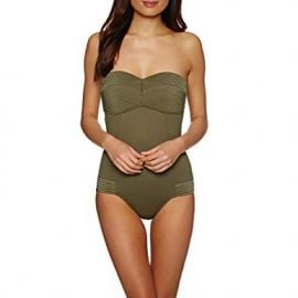 Quilted Bandeau One Piece at Amazon