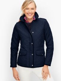 Quilted Barn Jacket at Talbots