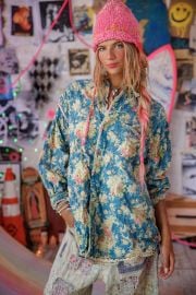 Quilted Landes Workshirt Magnolia Pearl Clothing at Magnolia Pearl