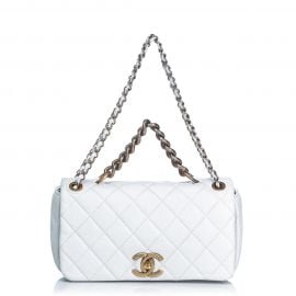 Quilted Leather Pondicherry Medium Flap Bag by Chanel at LePrix