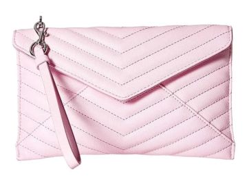 Quilted Leo Wristlet at Rebecca Minkoff