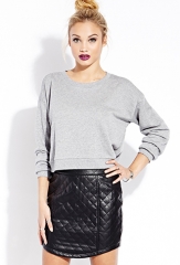 Quilted Skirt at Forever 21