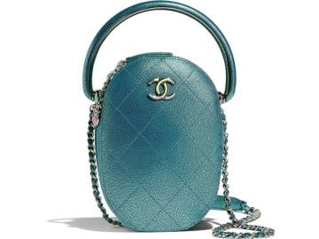 Quilted Top Handle Evening Shoulder Flap Bag by Chanel at 1stdibs