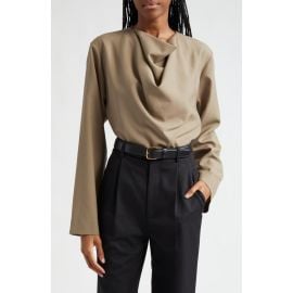 Róhe Drape Virgin Wool Top at Nordstrom