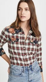 R13 Exaggerated Collar Cowboy Shirt at Shopbop