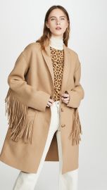 R13 Fringe Raw Cut Coat at Shopbop