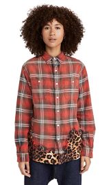 R13 Tattered Hem Shirt at Shopbop