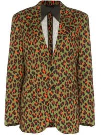 R13 x Alison Mosshart Cheetah Print Blazer - Farfetch at Farfetch