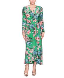 RACHEL Rachel Roy Ruched-Waist Floral-Print Maxi Dress  Reviews - Dresses - Women - Macys at Macys