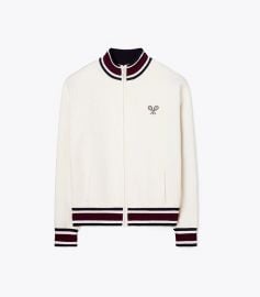 RACQUET TECH KNIT JACKET at Tory Burch