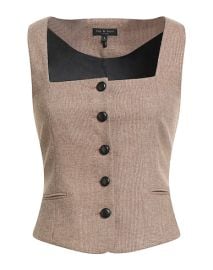 RAG amp BONE Sand Womens Vest - at Yoox