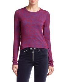 RAG and BONE - MARLED JERSEY LONG-SLEEVE TEE at Saks Fifth Avenue