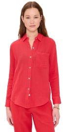 RAILS Ellis Shirt Cherry XS at Shopbop