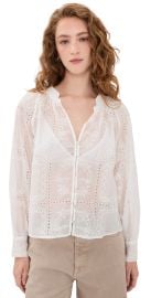 RAILS Francine Blouse Ivory Handkerchief M at Shopbop