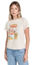 RE/DONE Classic Tee Pure Bliss Vintage White XXL at Shopbop