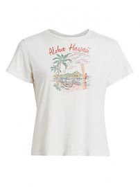 RE DONE - Classic Aloha Graphic Tee at Saks Fifth Avenue