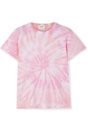 RE DONE - Classic tie-dyed cotton-jersey T-shirt at Net A Porter