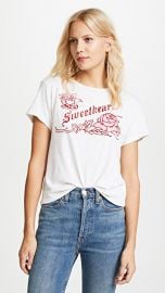 RE DONE Classic Sweetheart Tee at Shopbop