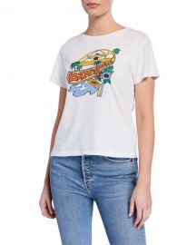 RE DONE LAX Classic Graphic Tee at Neiman Marcus