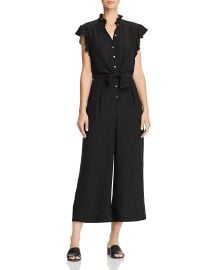 REBECCA TAYLOR SILK JACQUARD HEART JUMPSUIT at Bloomingdales