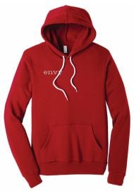 RED ENVY HOODIE Envy by Melissa Gorga at Envy