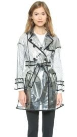 RED Valentino Clear Trench Coat at Shopbop