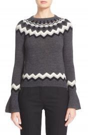 RED Valentino Fair Isle Sweater at Nordstrom