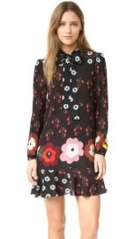 RED Valentino Ruffle Printed Shirtdress at Shopbop