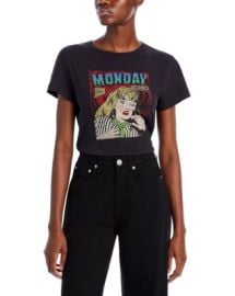 REDONE Classic Monday Again Graphic Print Tee Bloomingdales at Bloomingdales