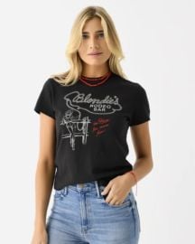 REDONE Classic Tee - BlondiesWashed Black Garmentory at Garmentory