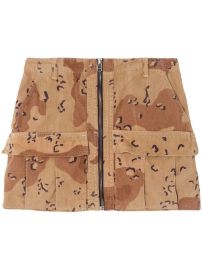 REDONE Upcycled Cargo Miniskirt - at Farfetch