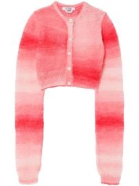 REDONE gradient-effect Cropped Cardigan - at Farfetch