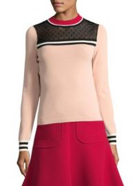 REDValentino - Colorblock Top at Saks Fifth Avenue