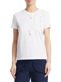 REDValentino - Cotton Jersey Tee at Saks Fifth Avenue