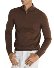 REISS Blackhall Funnel Neck Half Zip Sweater   Bloomingdales at Bloomingdales