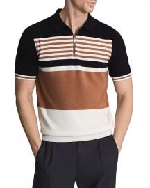 REISS Captain Half-Zip Polo Shirt   Bloomingdales at Bloomingdales