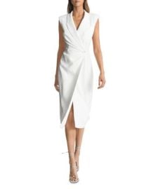 REISS Cecile Tuxedo Bodycon Midi Dress   Bloomingdales at Bloomingdales