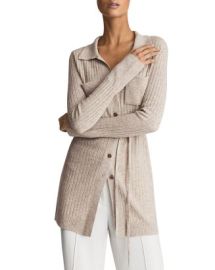 REISS Corrin Tie Waist Cardigan Bloomingdales at Bloomingdales