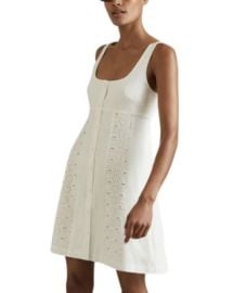 REISS Dorothea Eyelet Dress Bloomingdales at Bloomingdales
