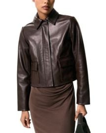 REISS Drew Leather Jacket Bloomingdale39s at Bloomingdales