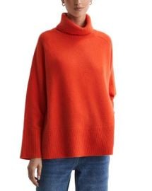 REISS Edina Cashmere Blend Roll Neck Sweater Bloomingdales at Bloomingdales