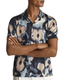 REISS Fangio Floral Print Camp Shirt   Bloomingdales at Bloomingdales